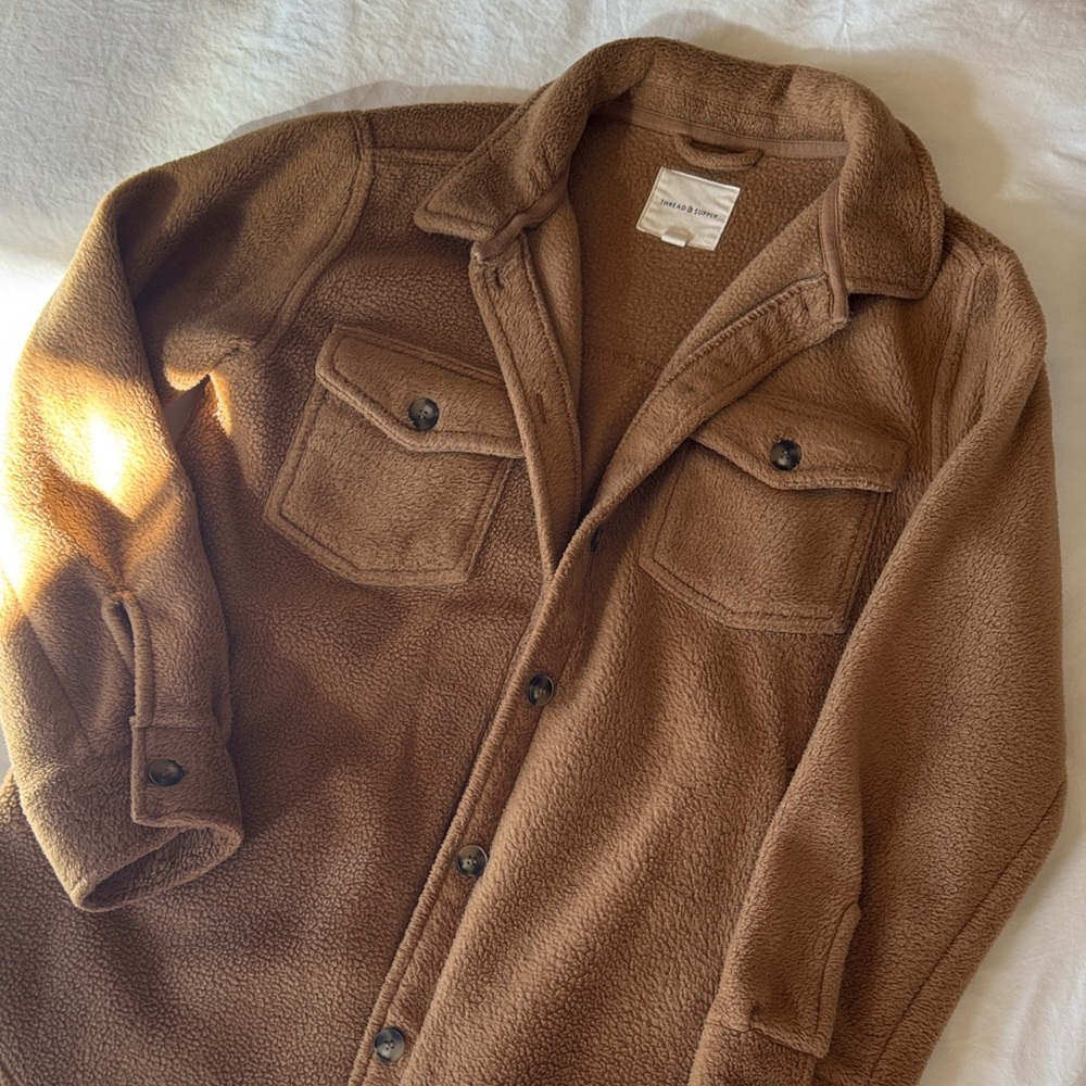 Oversized Teddy Shaket